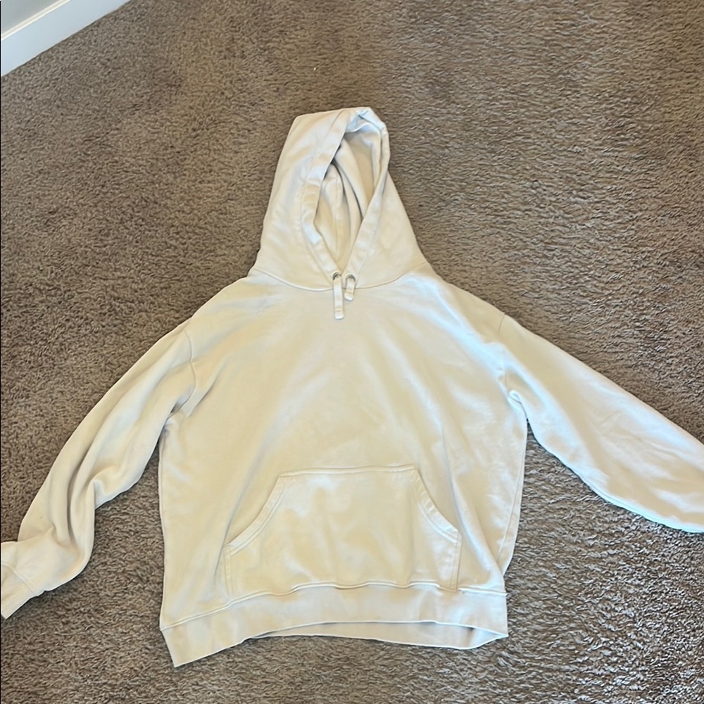 Cream Hoodie